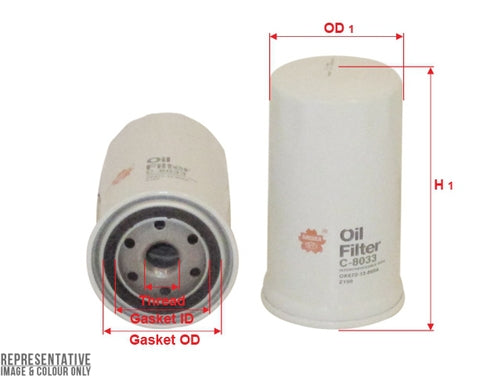 Sakura Oil Filter  Z150