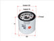 Sakura OIL FILTER 5GH1344020 5GH1344020 C-9102