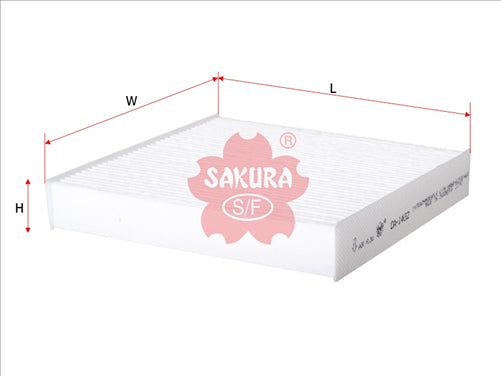 Sakura CABIN FILTER FITS RCA248P WACF0117 95860-58J00 CA-1402