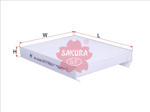 Sakura CABIN FILTER FITS RCA179P WACF0091 CA-16160