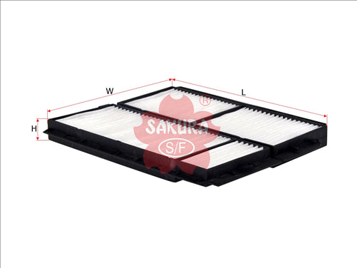 Sakura CABIN FILTER FITS RCA119P WACF0003 CAN USE CF8002P CA-1708-S