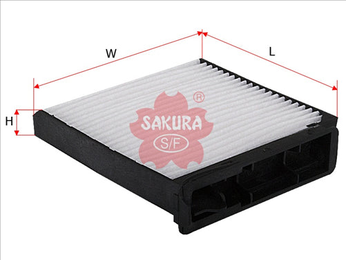 Sakura CABIN FILTER FITS WACFO156 CU182927891-AX010 CA-1806