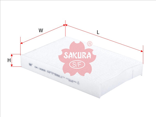 Sakura CABIN FILTER FITS RCA267P WACF0196 27277-00A26 CA-18200