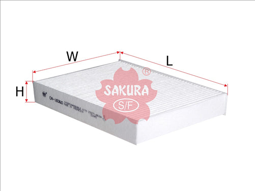 Sakura CABIN FILTER FITS RCA329P 27277-4BU0A 27277-4BA0A CA-18360