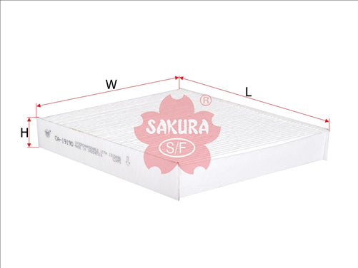 Sakura CABIN FILTER FITS RCA181P WACF0123 CA-19190