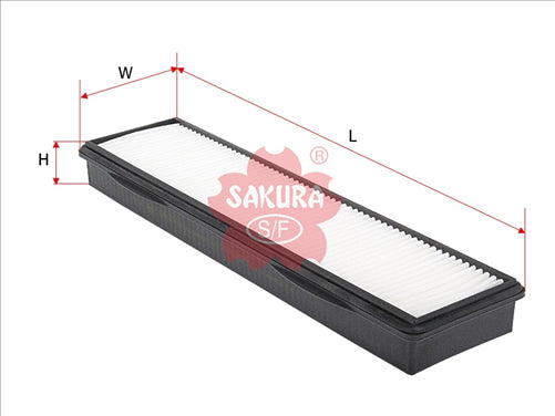 Sakura CABIN FILTER VOLVO A25D ARTICULATED DUMP TRUCK DB10 CA-2401