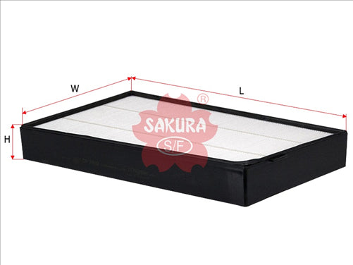 Sakura CABIN FILTER VOLVO L120E L180E L90D 0 DOOR LOADER D7DLAE2 CA-2402