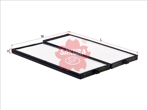 Sakura CABIN FILTER FITS RCA107P WACF5241 SET OF TWO CA-2805-S