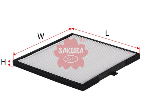 Sakura CABIN FILTER FITS RCA351P WACF0242 CA-2808