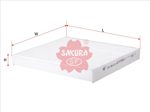 Sakura CABIN FILTER FITS RCA146P WACF0050 CA-28110