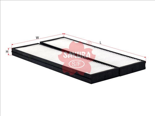 Sakura CABIN FILTER FITS RCA208P 97133C5000 CA-28190-S