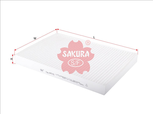 Sakura CABIN FILTER FITS RCA114P WACF3054 CA-6515