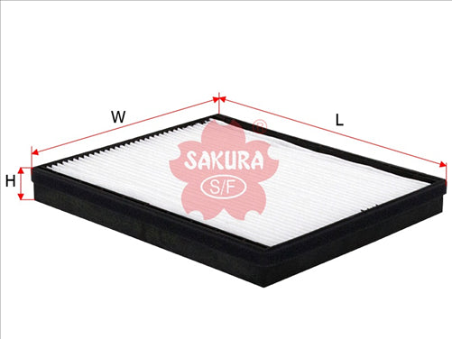 Sakura CABIN FILTER FITS RCA199P WACF0140 96554378 CA-65170
