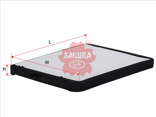 Sakura CABIN FILTER FITS RCA202P WACF0001 96539649 CA-8904