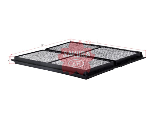 Sakura CABIN FILTER FITS RCA232P WACF0150 CARBON ACTIVATED CAC-17150-S