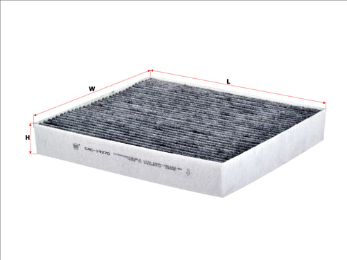 Sakura CABIN FILTER FITS RCA330C 221 830 00 18 CAC-19270