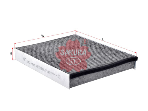 Sakura CABIN FILTER FITS RCA287C WACF0211 CUK25007 CAC-19960