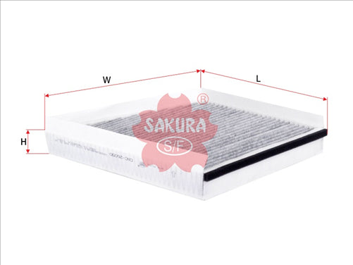 Sakura CABIN FILTER FITS RCA136C WACF0079 CAC-26050