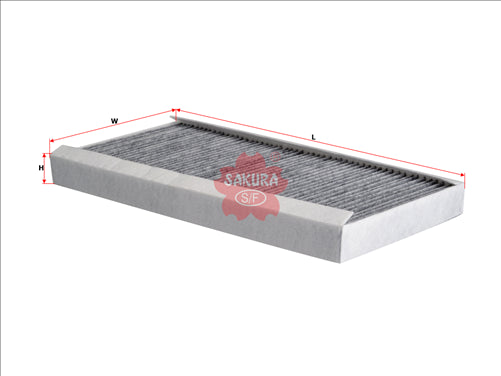 Sakura CABIN FILTER FITS WACF0092 LAK252 CU4054 1698300118 CAC-26160