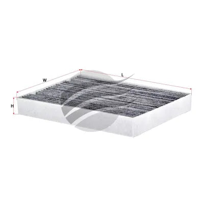 SAKURA CARBON CABIN FILTER MERCEDES BENZ SPRINTER 311CDI - CAC-26200
