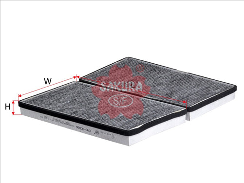 Sakura CABIN FILTER FITS RCA197P WACF0191 CAC-30080