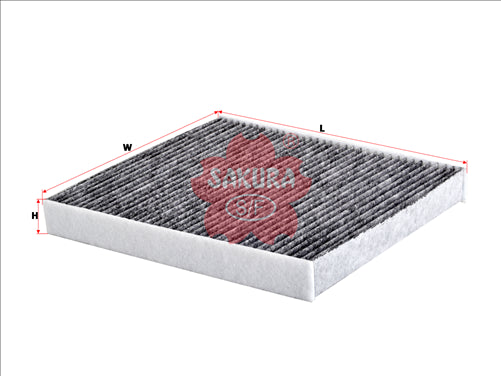 Sakura CABIN FILTER FITS WACF0284 CUK 26 021 CU 26 021 CAC-31130