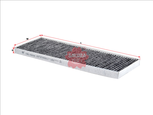 Sakura CABIN FILTER FITS RCA184C P903521 5801283040 ACCO CAC-42030