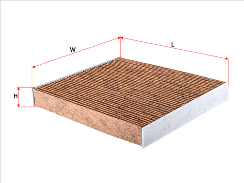 Sakura CABIN FILTER BIO GUARD FITS RCA162MS CAV-1115
