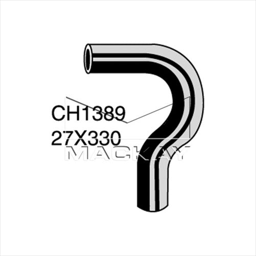 MACKAY Radiator Lower Hose  - NISSAN PULSAR N10 - 1.5L I4  PETROL - Manual &
