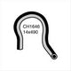 MACKAY Heater Hose HOLDEN COMMODORE VN - 3.8L V6 CH1646