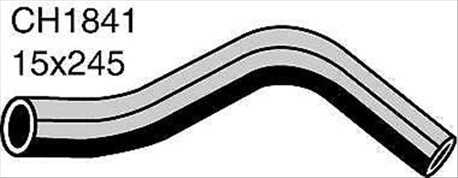 MACKAY Heater Hose  - FORD LASER KA, KB - 1.5L I4  PETROL - Manual & Auto