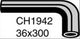 MACKAY Radiator Lower Hose TOYOTA 4RUNNER HILUX LN65R 2.4L I4 CH1942