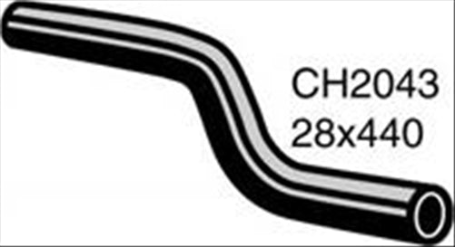 MACKAY Top Hose TOYOTA RAV4 SXA10R 2.0L I4 CH2043