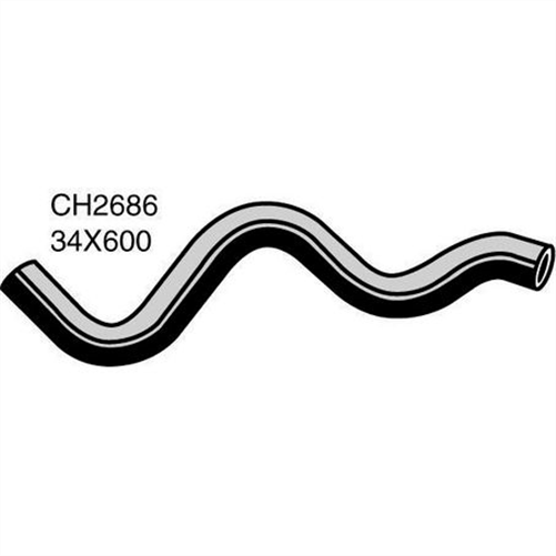 MACKAY MITSUBISHI RADIATOR HOSE LOWER CH2686