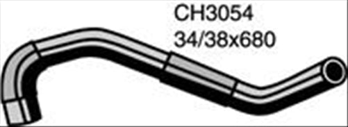 RADIATOR HOSE LOWER - PATHFINDER TERRANO TD27 CH3054