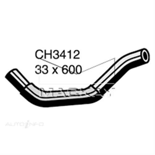 MACKAY BOTTOM HOSE - NISSAN 180SX 2.0