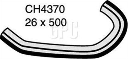 MACKAY NISSAN RADIATOR HOSE UPPER CH4370