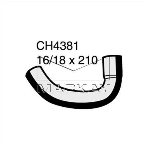 MACKAY HEATER HOSE - TOYOTA LANDCRUISER PRADO 1KZ-TE 3.0L DS CH4381