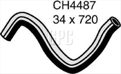 MACKAY NISSAN RADIATOR HOSE UPPER CH4487