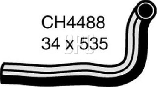 MACKAY NISSAN RADIATOR HOSE LOWER CH4488