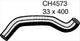 MACKAY DAEWOO RADIATOR HOSE UPPER CH4573