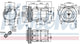 Nissens COMPRESSOR FORD TRANSIT ALL IV & V 2.5L 96-00 CM1012N