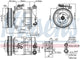 Nissens COMPRESSOR ALFA ROMEO 156 97-06, 147 01-10, GTV 98-05, SPIDER 98-05