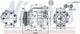 Nissens COMPRESSOR PEUGEOT 206 GTI 2.0L 406 D9 ST 12V V6 LATE CM1211N