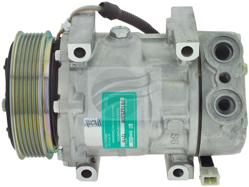 SANDEN COMPRESSOR PEUGEOT 206 GTI 2.0LTR 406 D9 ST 12V V6 LATE CM1211