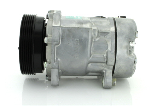 SANDEN COMPRESSOR VW GLF DSL AUDI A3 97-00 SPECIAL QL PAD HEAD 12V 6PV CM1221