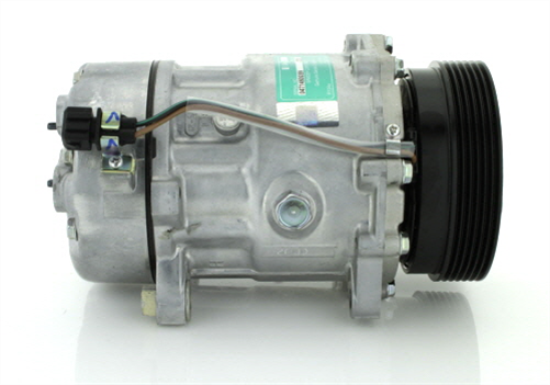 SANDEN COMPRESSOR VW GLF DSL AUDI A3 97-00 SPECIAL QL PAD HEAD 12V 6PV CM1221