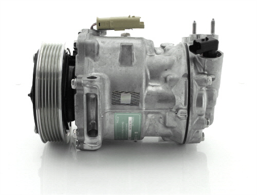 SANDEN COMPRESSOR PEUGEOT 407, 607 SD7C16 12V 6PV 119MM D/MNT SPCL PAD CM1318