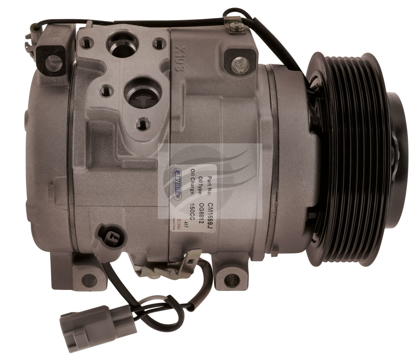 JAYAIR COMPRESSOR TOYOTA PRADO KDJ120R 11/06-10/09 10S17C 7PV 12V CM1699J