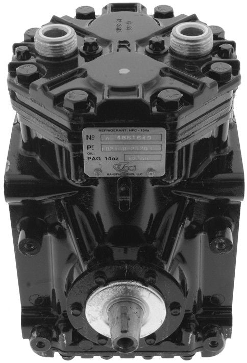 JAYAIR COMPRESSOR YORK 210 RHS R/K HD R134A ROTALOCK FITTINGS CM1924